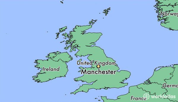 a map of manchester